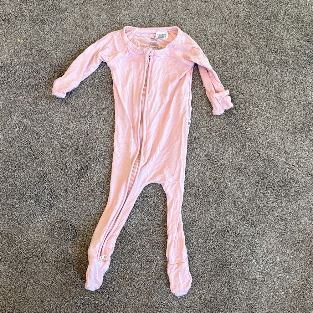 Boody Baby Light Pink Onesie